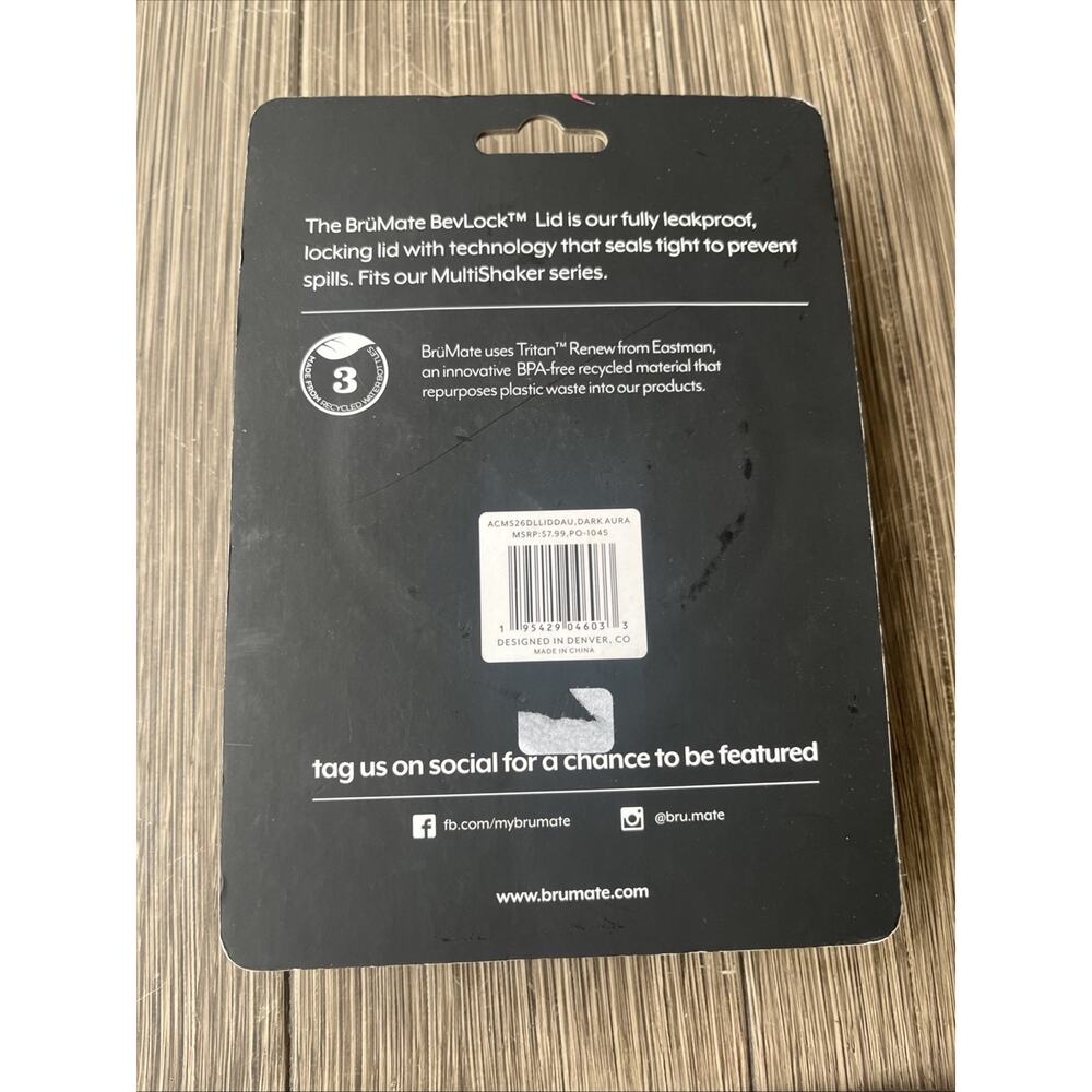 NEW BRUMATE MultiShaker BevLock Lid 100% Leakproof Dark Aura - Picture 4 of 4
